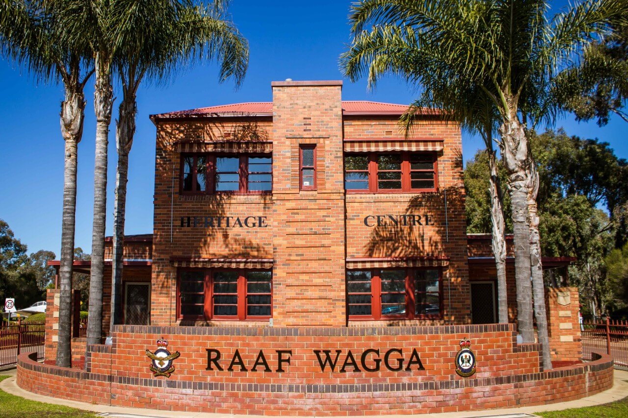RAAF Base Wagga entrance