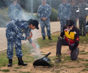 Smoking Ceremony RAAF Wagga