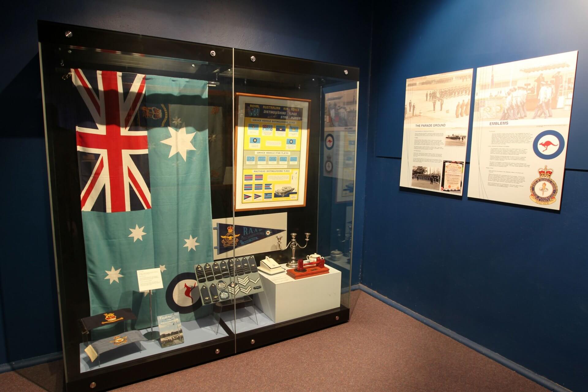 RAAAF Base Wagga Heritage Centre Display